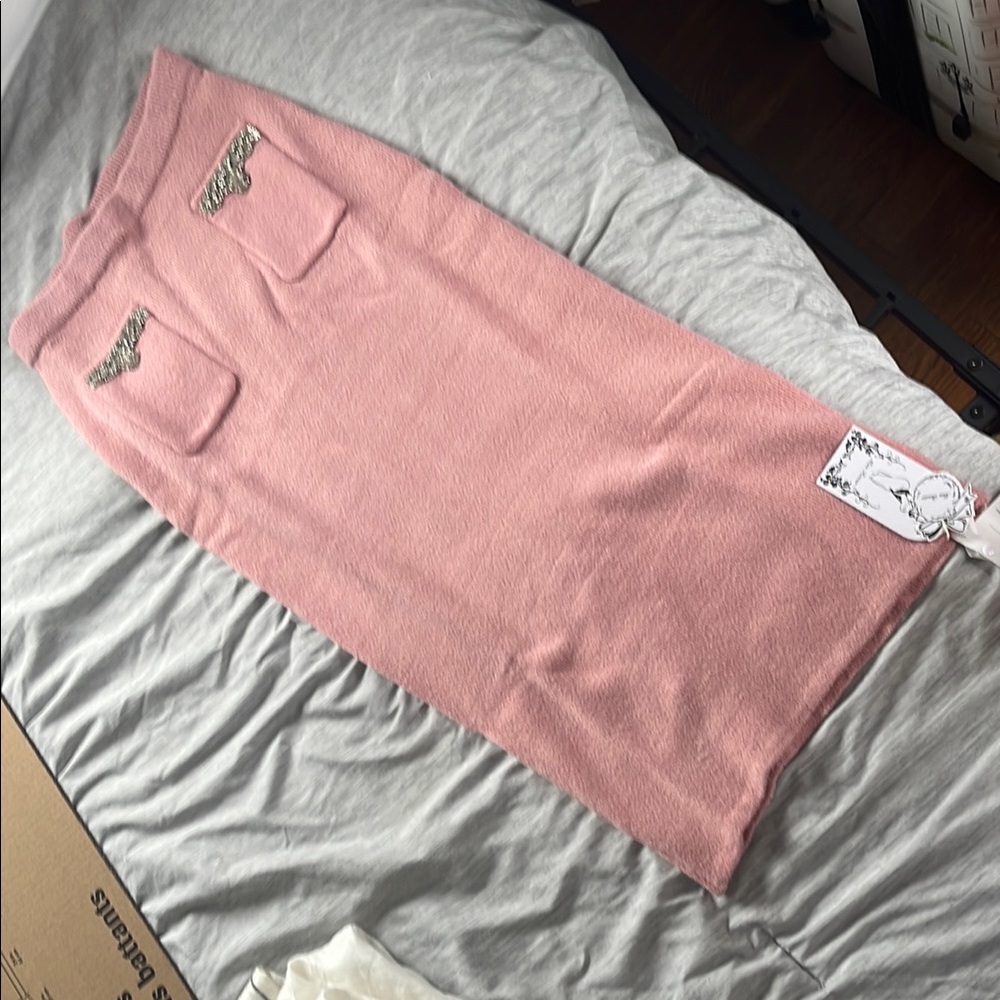 Elegant Pink Skirt